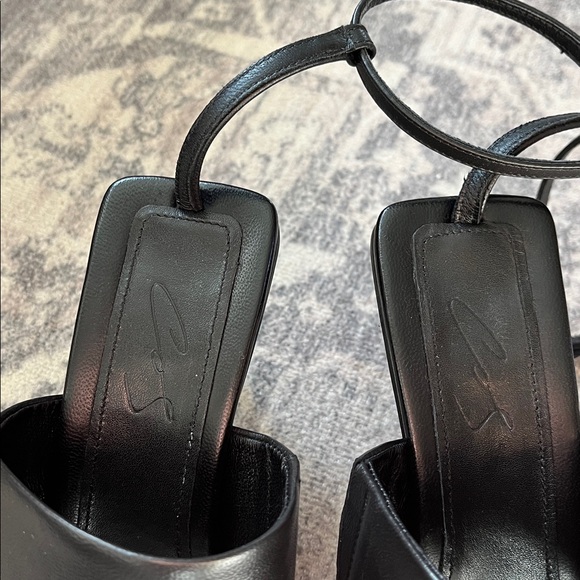 COS The Sphere Heeled Sandals Black Size 39 size 8 US - Picture 7 of 16